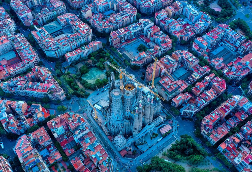 Barcelona vista aérea